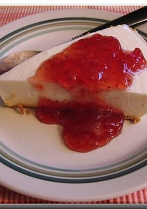 ダイエット中の簡単激うまレアチーズケーキ-レシピのメイン写真
