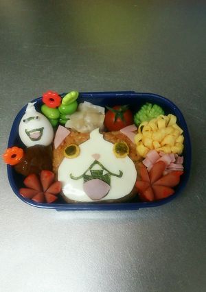 キャラ弁☆妖怪ウォッチ★ジバニャン♪-レシピのメイン写真