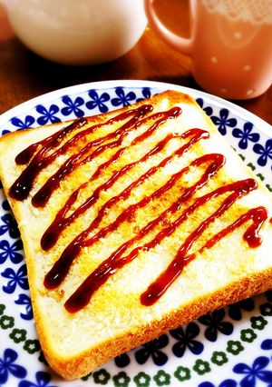マッシュポテトで☆コロッケ風トースト-レシピのメイン写真