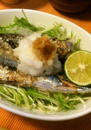 フライパンで簡単秋刀魚の塩焼き-レシピのメイン写真