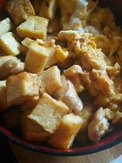 厚揚げでかさまし親子丼♪-レシピのメイン写真