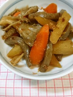余り根菜の炒め煮-レシピのメイン写真