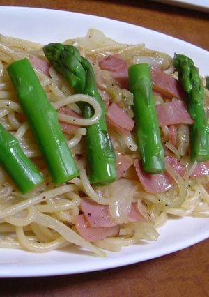 ☆アスパラ&ベーコン de 和風パスタ☆-レシピのメイン写真