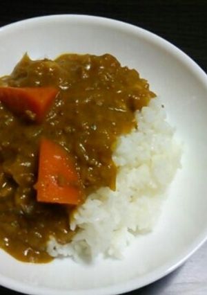 カレーライス(甘口だけどスパイシー！)-レシピのメイン写真