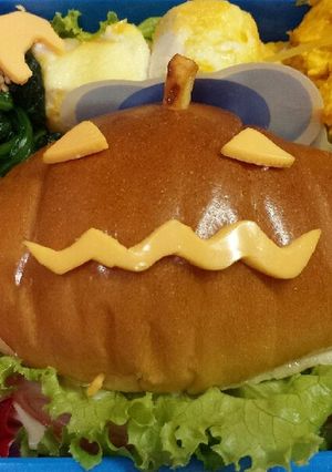 キャラ弁☆ハロウィン♪-レシピのメイン写真