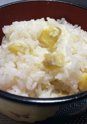 簡単！栗ごはん-レシピのメイン写真