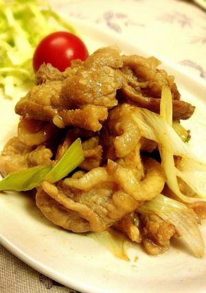 豚肉のハチミツしょうが焼き-レシピのメイン写真