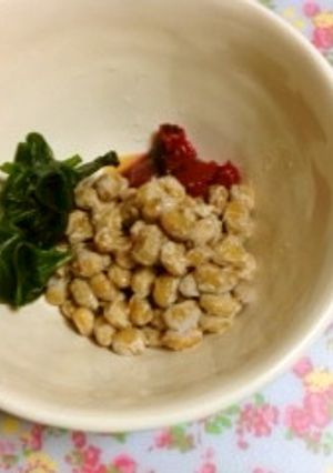 簡単!おかわかめと梅納豆-レシピのメイン写真