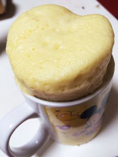 3分deマグカップケーキ(ノーマル-レシピのメイン写真