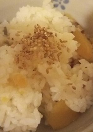 さつまいもごはん。お一人様から-レシピのメイン写真