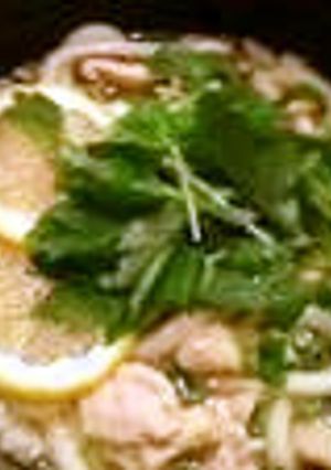 レモンうどん（温）-レシピのメイン写真