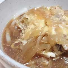 รูปของ 簡単!豚玉うどん