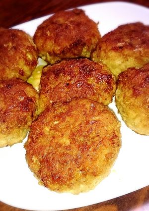 切り干し大根入り豚つくねの照り焼き-レシピのメイン写真