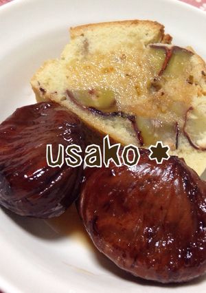 簡単★栗のパウンドケーキ-レシピのメイン写真