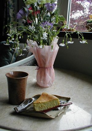枝豆チーズケーキ・・秋の日はヴィヨロンの-レシピのメイン写真
