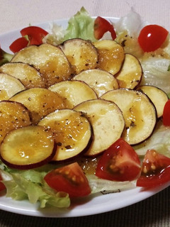 秋のサラダ☆さつまいもDEカルパッチョ-レシピのメイン写真