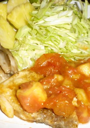 カジキマグロのトマトソース煮-レシピのメイン写真