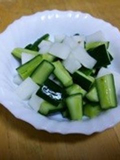 きゅうりと大根の浅漬け-レシピのメイン写真