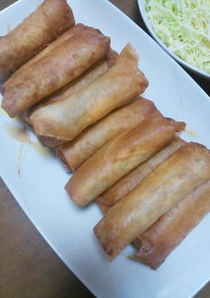 給料日前のお助けレシピ　もやしの春巻-レシピのメイン写真
