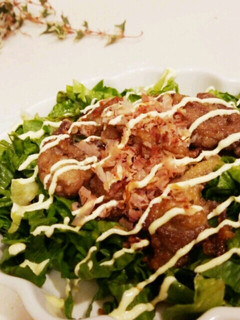 ✩ちょびっと豚肉の唐揚げ ポン酢マヨ✩-レシピのメイン写真