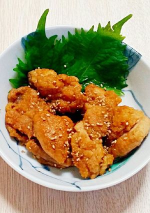 食べすぎ注意！ジューシー揚げ鶏の甘酢漬け-レシピのメイン写真