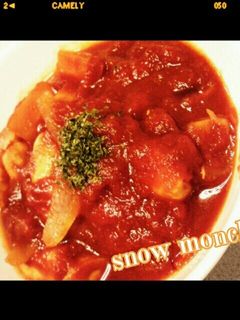 鶏ささみのトマト煮-レシピのメイン写真