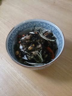 ツナと水煮大豆入りひじき煮-レシピのメイン写真