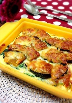 食パンで簡単☆南瓜のミルフィーユキッシュ-レシピのメイン写真