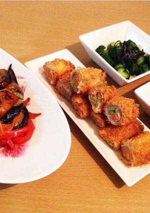 豚肉の野菜巻きフライ-レシピのメイン写真