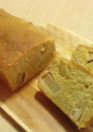 リンゴのしっとりパウンドケーキ-レシピのメイン写真