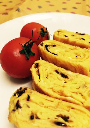塩昆布入りの美味しい卵焼き-レシピのメイン写真