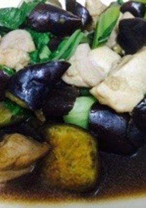 簡単！ナスと鶏もものオイスター炒め-レシピのメイン写真