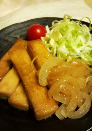 高野豆腐の生姜焼き-レシピのメイン写真