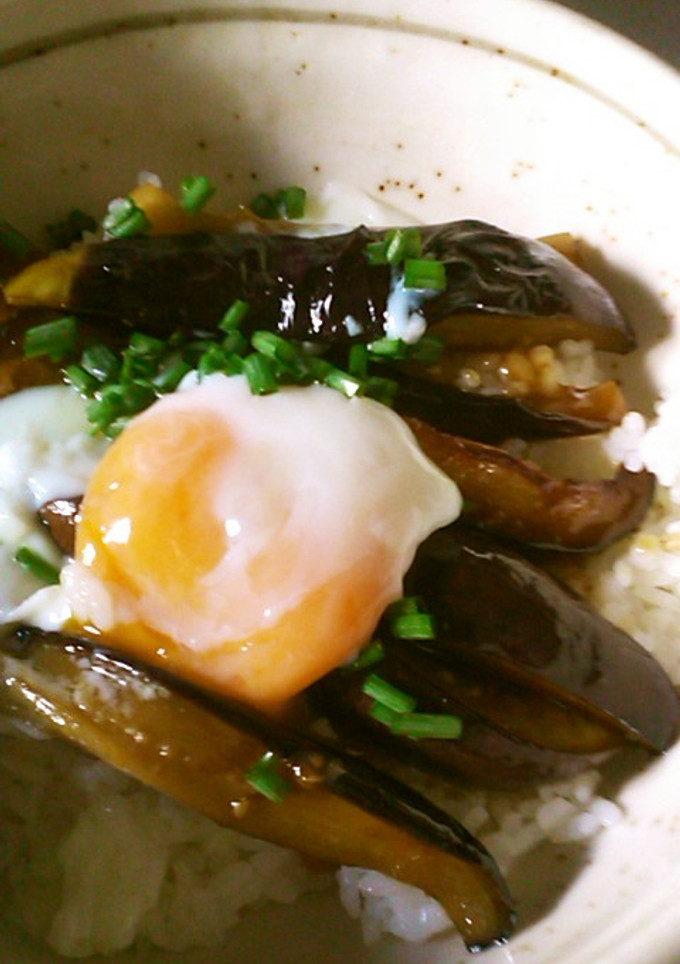 茄子丼　焼き肉のたれで旨ッ-レシピのメイン写真