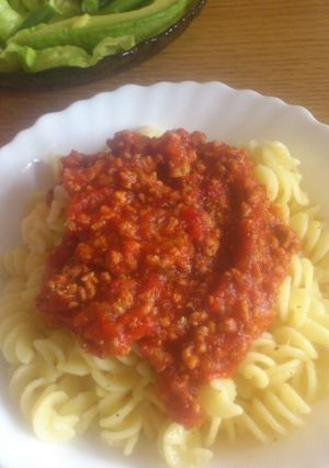 ミートソーススパゲッティ（ボロネーゼ）-レシピのメイン写真
