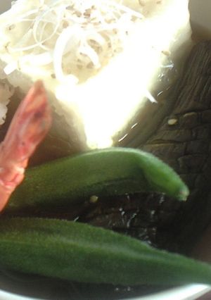 野菜と豆腐の揚げ浸し-レシピのメイン写真