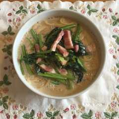 รูปของ 豆乳パスタ