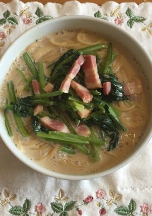 豆乳パスタ-レシピのメイン写真