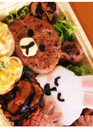 キャラ弁！人気のコニーとブラウン-レシピのメイン写真