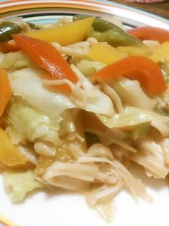 野菜と鶏ムネのマヨぽん炒め♡柚子胡椒風味-レシピのメイン写真