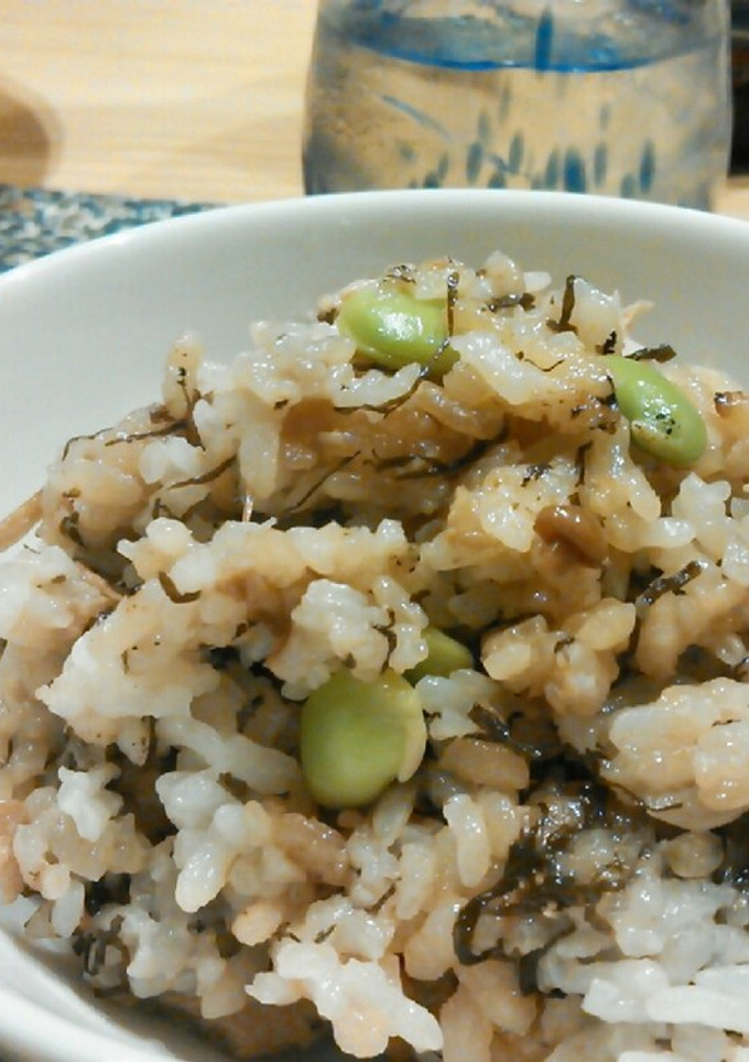 もずく楽部 もず炊き込みご飯-レシピのメイン写真