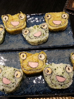 飾り巻き寿司★かえる-レシピのメイン写真