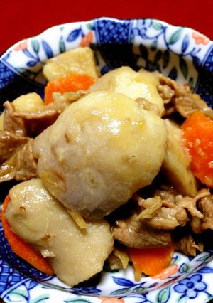 里芋と豚肉で肉じゃが風-レシピのメイン写真