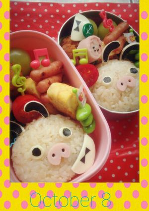 キャラ弁パンパカパンツ♪-レシピのメイン写真