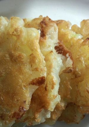 たまねぎのチーズフリッター（ノンエッグ）-レシピのメイン写真
