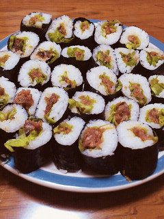 焼き肉巻き寿司-レシピのメイン写真