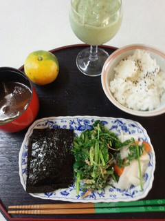 血管プラーク改善ダイエット食3(お浸し)-レシピのメイン写真