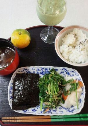 血管プラーク改善ダイエット食3（お浸し）-レシピのメイン写真