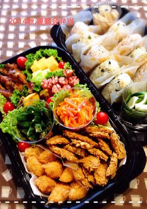 2014秋☆運動会お弁当☆覚え書-レシピのメイン写真