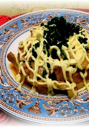 ぶたマヨ葱 in チャーハン（＠＾＾＠／-レシピのメイン写真